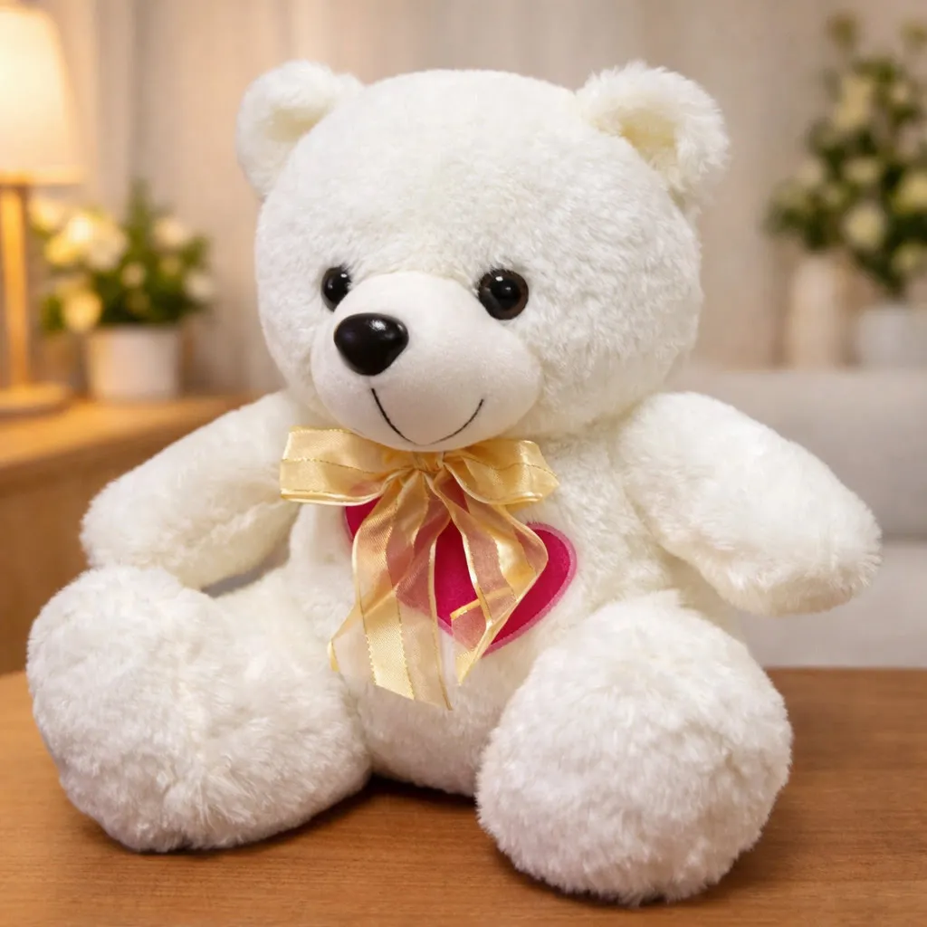 Мишка белый 50 см